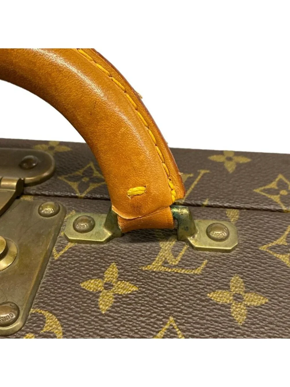 Louis Vuitton Attache Case Monogram President Handbag